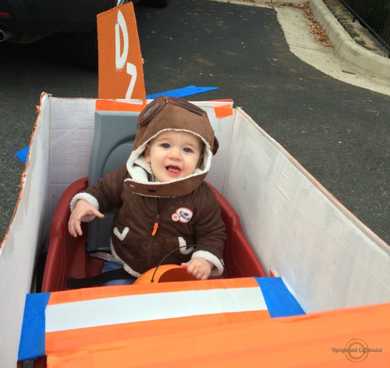 Halloween Costume For A Wagon - Upright and Caffeinated