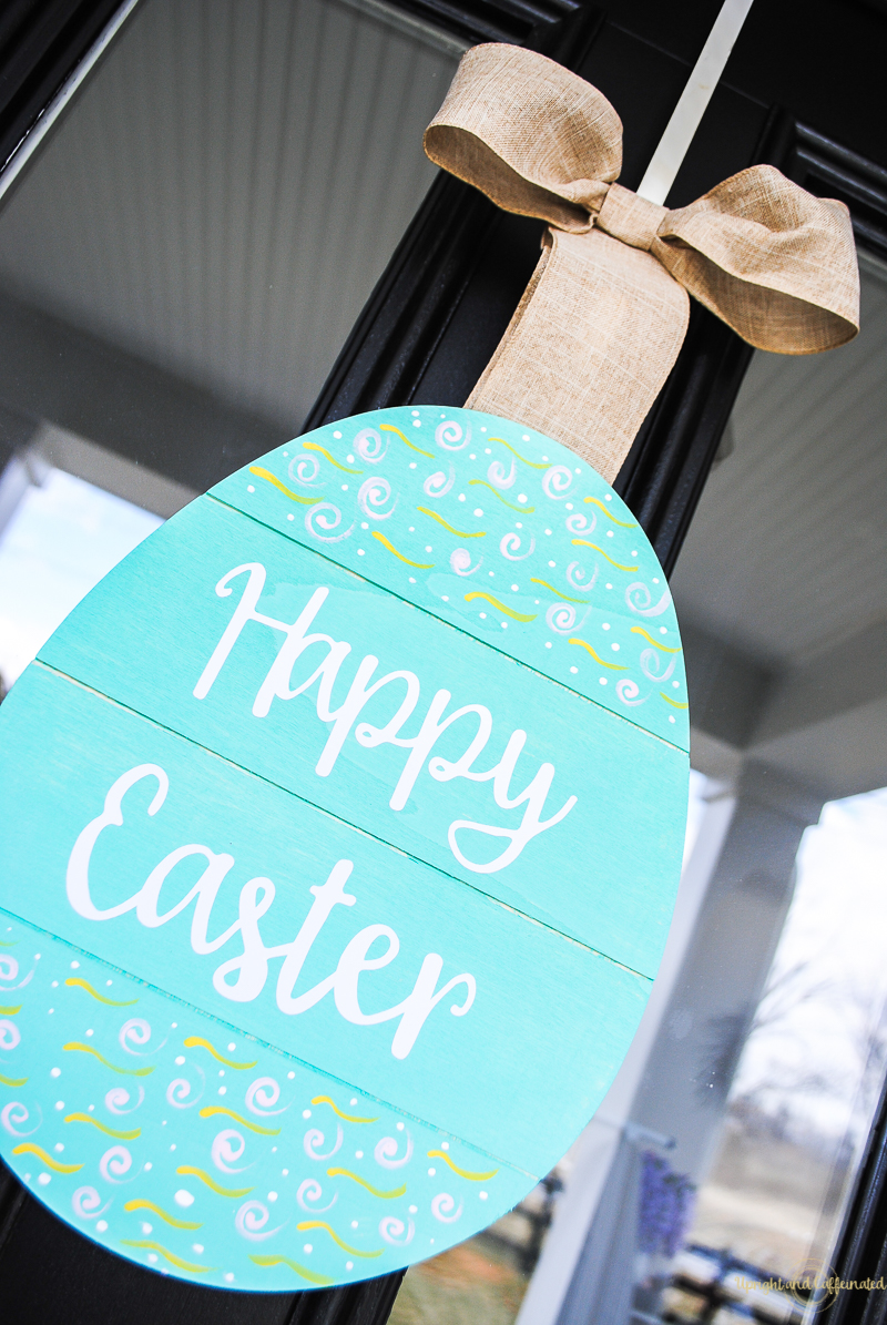 Easter Wreath: A Unique Decoration for Your Door - Upright and Caffeinated