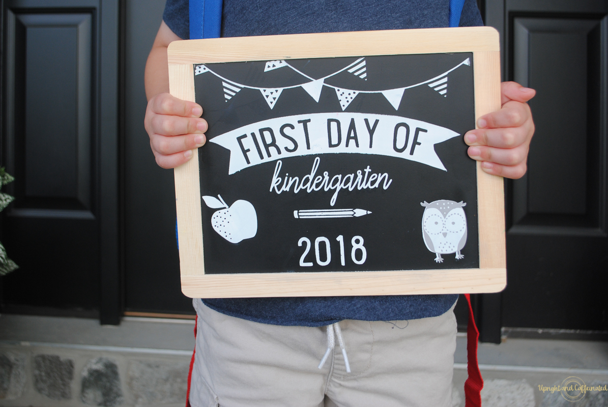 DIY Back to School Chalkboard Sign on Cricut